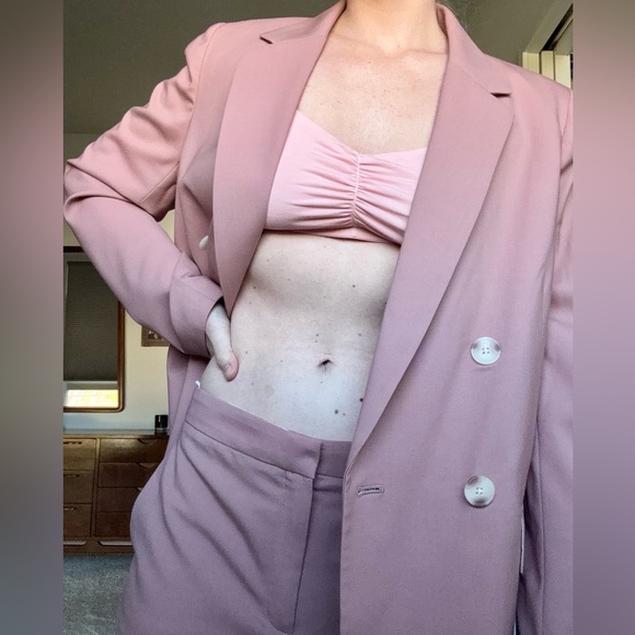 Babaton x Aritzia Gabe Wool Jacket & Pants - Size 10 - Picture 1 of 9